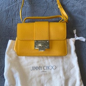 Jimmy Choo Mustard Crossbody Bag